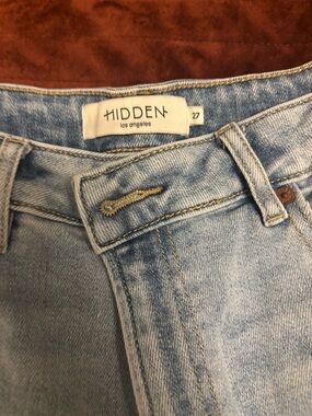 Hidden Los Angeles Light Blue Flare Jeans